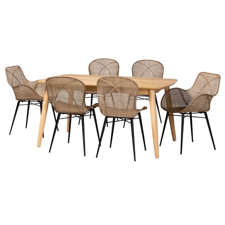 Baxton Studio 59.1" W X 29.5" L X 35.4" H 234-12830-12828-13283-ZORO